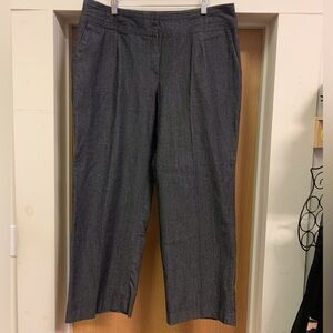 Darjoni Dark Grey Straight Slacks size 16W